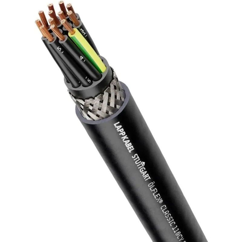 Lapp Kabel&Leitung - Energiekabel >= 1 kV, für ortsveränderlichen Einsatz ÖLFLEX CLASSIC 110 CY BK 1121361/1000 0,6/1kV 5G4 − 1000 Meter
