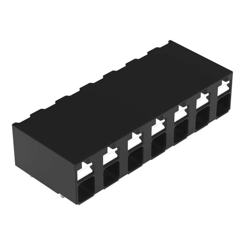 WAGO - Leiterplattenklemme THR-Leiterplattenklemme 2086-3207/300-000 Drücker,1,5mm²,sw − 96 Stück