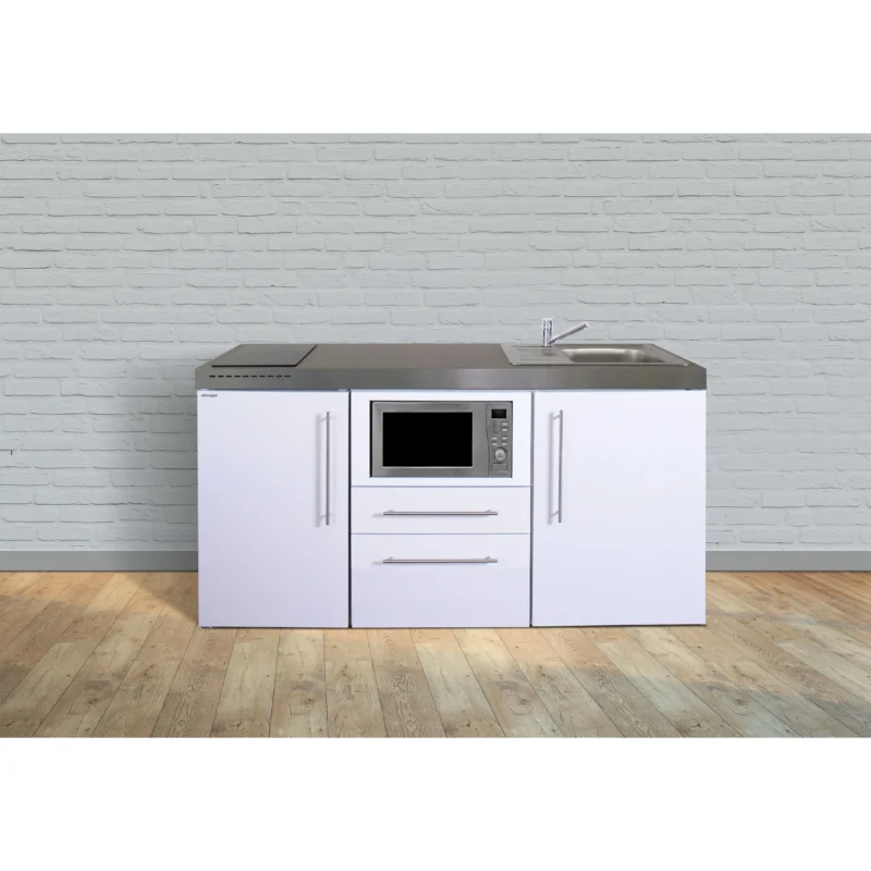 Stengel - Mini-Küche Miniküche Premiumline MPM170MWGKFliBreS weiß