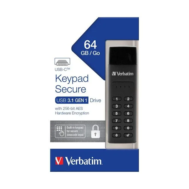 Verbatim - Speichermedium digital USB-Stick 64GB 3.1 49431 TypC