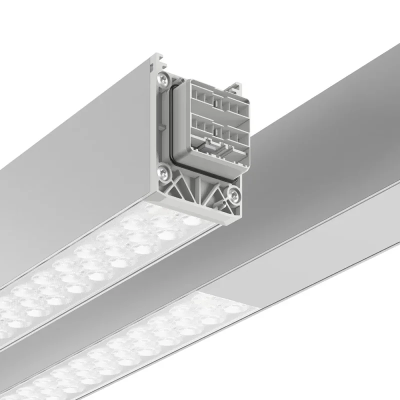 RZB - Geräteträger für Lichtbandsystem LED-Komplettmodul 4547mm 954590.840.500.504 5-pol 4000K alu