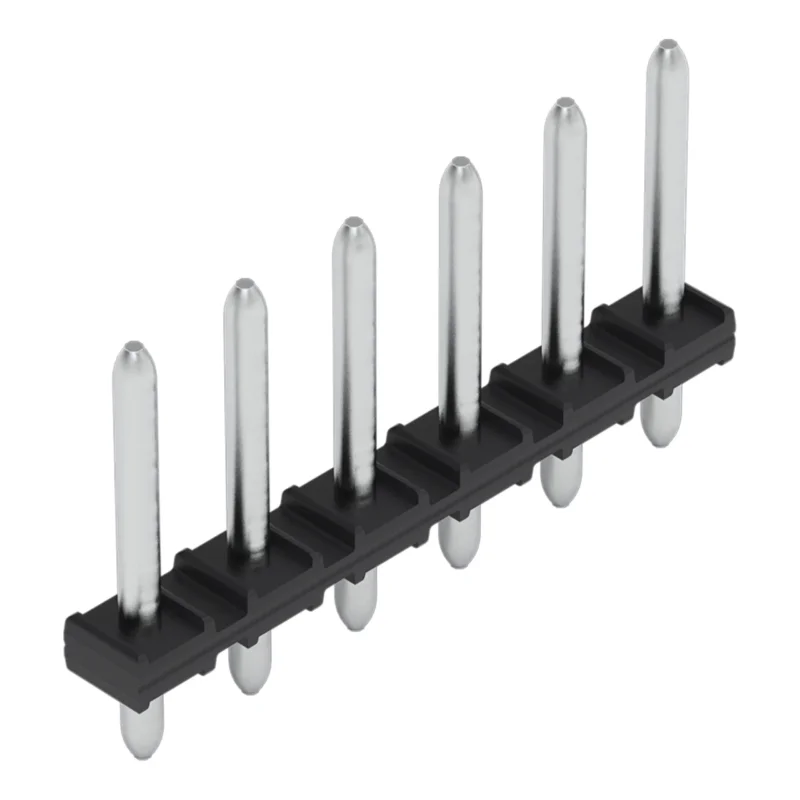 WAGO - Leiterplattensteckverbinder THR-Stiftleiste Lötstift 2091-1704/200-000 1,0mm,gerade,sw − 500 Stück