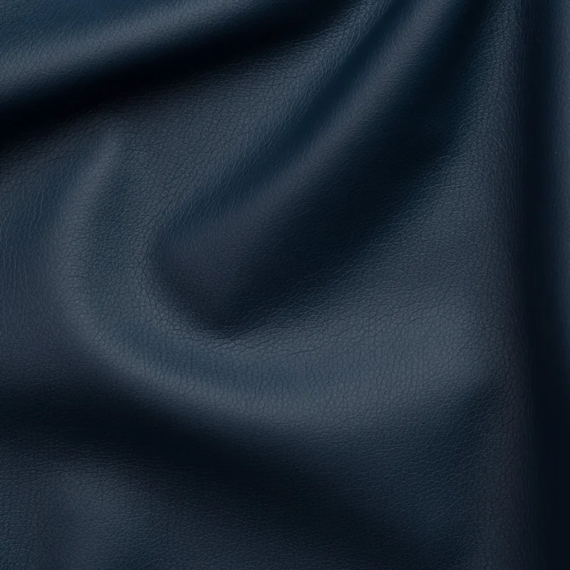 Upholstery Fabric PU Leather - Navy Blue - PINaPIN