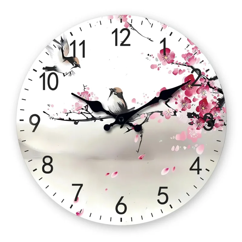 Wanduhr Hanayo. Japanischer Art.