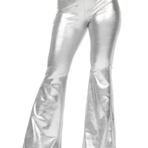 Zilveren Legging Dames Metallic van Wilbers & Wilbers koop je bij Partywinkel