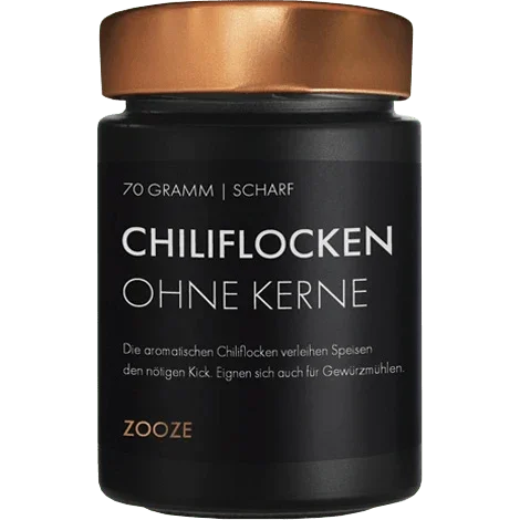 Zooze Chiliflocken ohne Kerne, 70g - Grillstar.deZooze Chiliflocken ohne Kerne, 70gZoozeGrillstar.de