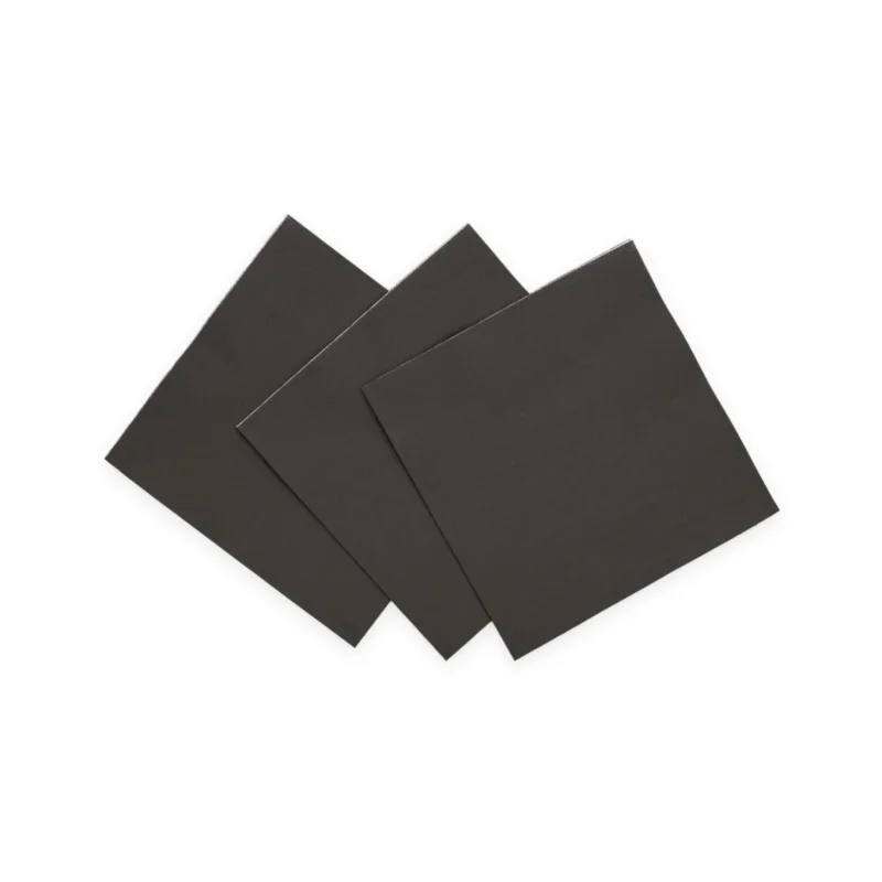Zwarte Servetten 3 Laags 24m 20st van WeFiesta koop je bij Partywinkel